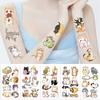 Cartoon Love Watercolor Cat Tattoo Stickers Waterproof Holiday Party Party Children Disposable Tattoo Stickers