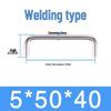 Stainless Steel U-Shaped Pull Handle for Cabinets, Wardrobes, and Electrical Boxes