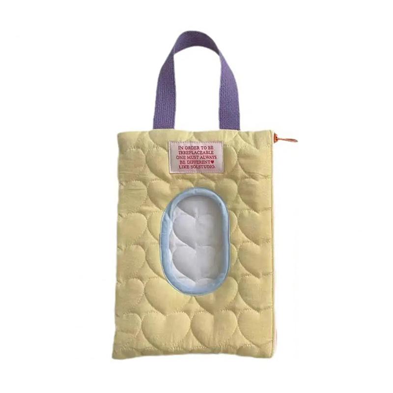 Color Portable Wipes Holder Case Cotton Baby Wet Wipe Pouch Reusable Refillable Cosmetic Pouch Useful Tissue Box