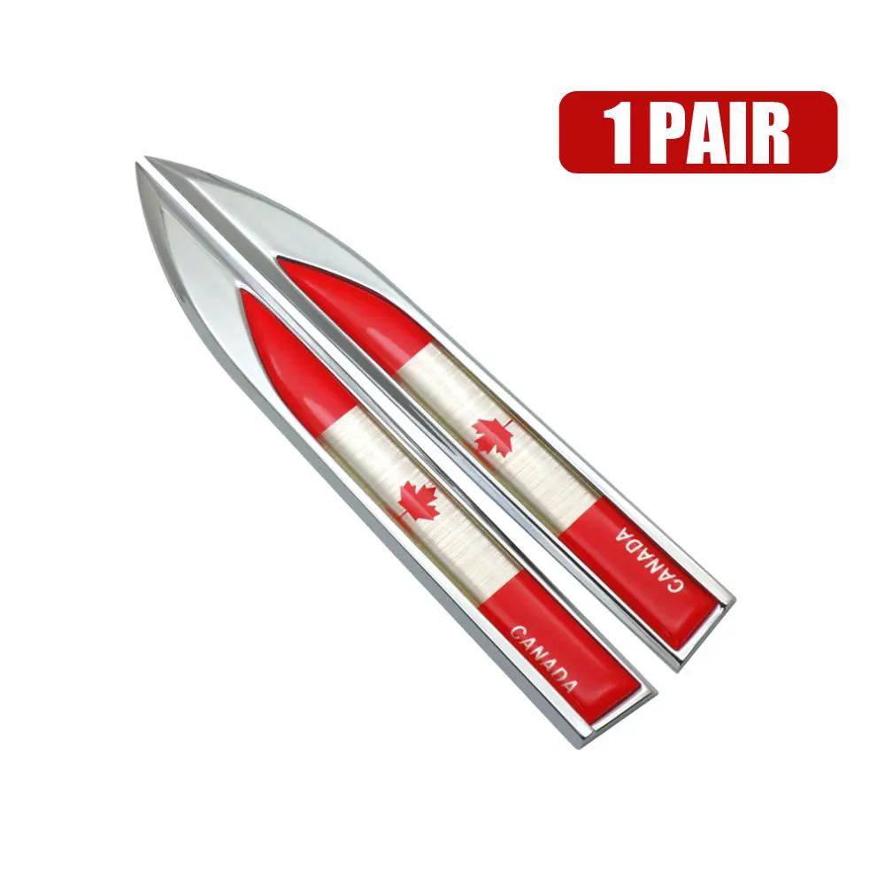 1 Stück Universal 3D Metall Flaggen Auto Aufkleber Dekor Aufkleber Karosserie Seite Kotflügel Hinten Kofferraum Emblem Abzeichen Auto Außenzubehör