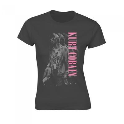 Kurt Cobain Womens/Ladies Standing T-Shirt