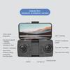 RC Drone met camera 4K dubbele camera RC Quadcopter met functie Obstakel vermijden Optische stroom Locatie Gebaarcontrole 2 batterij