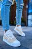 Chekich H New Collection CH219 Laser Men Shoe White Black Brown Tan