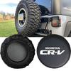 Universal Black Pvc Tire Cover For Cars Durable 0.7mm Thickness, Available In 14", 15", 16", 17" Sizes