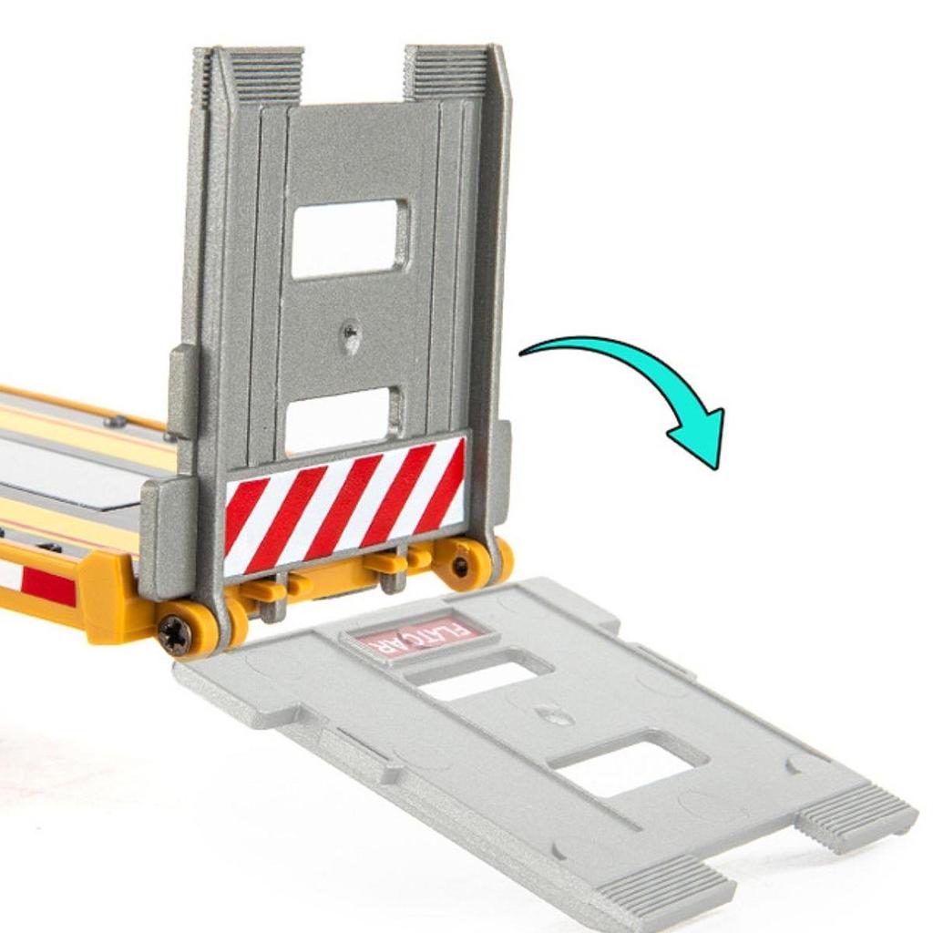 1/32 Tow Truck Toy,Construction Toys,Flatbed Trailer,Holiday Gift Alloy Model,Tow