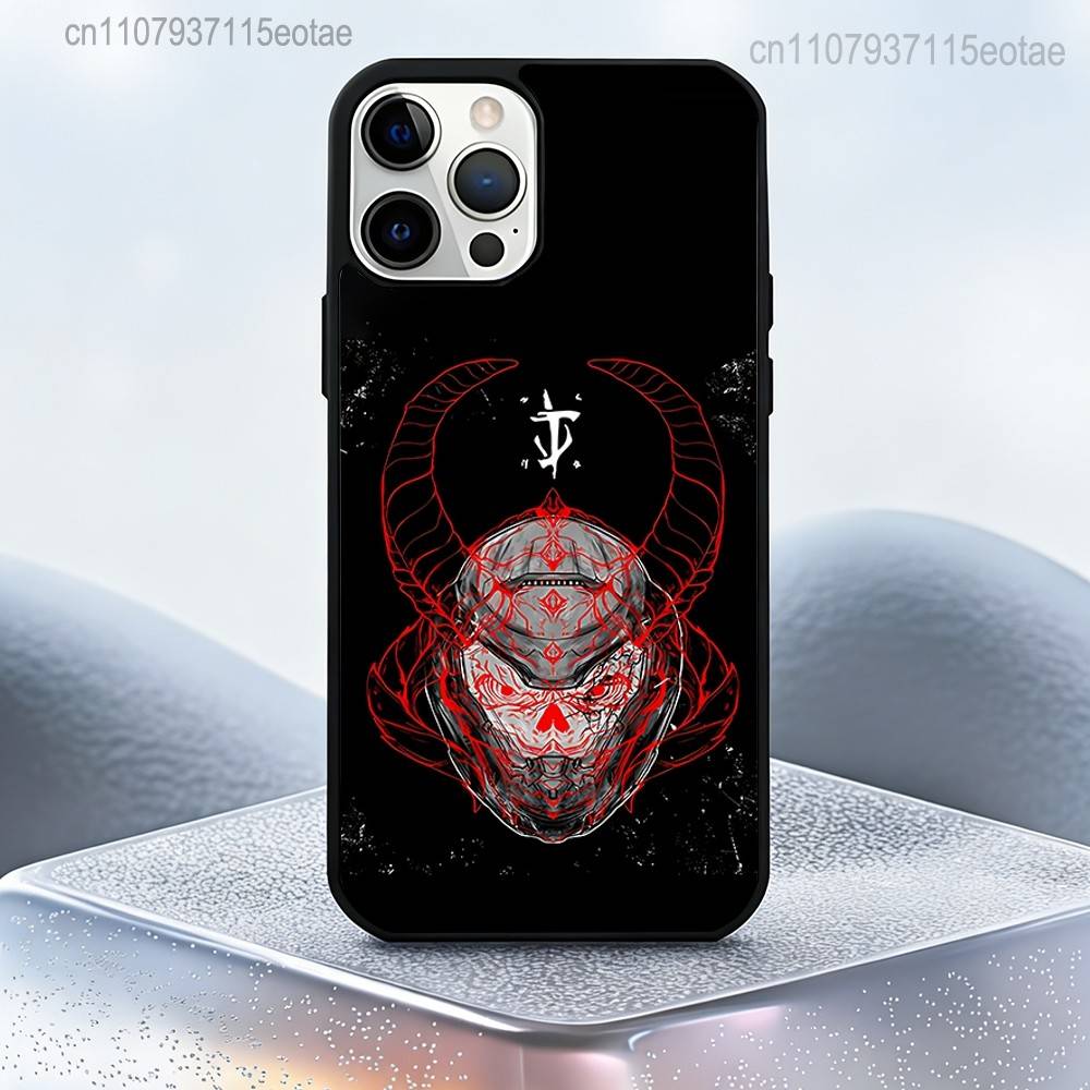 

Игровой D-DoomS S-Slayer Магнитный Чехол Для Телефона Для IPhone 14 16 17 13 12 11 15 Pro Max Plus Для Magsafe Беспроводной Зарядки Чехол iPhone15Plus