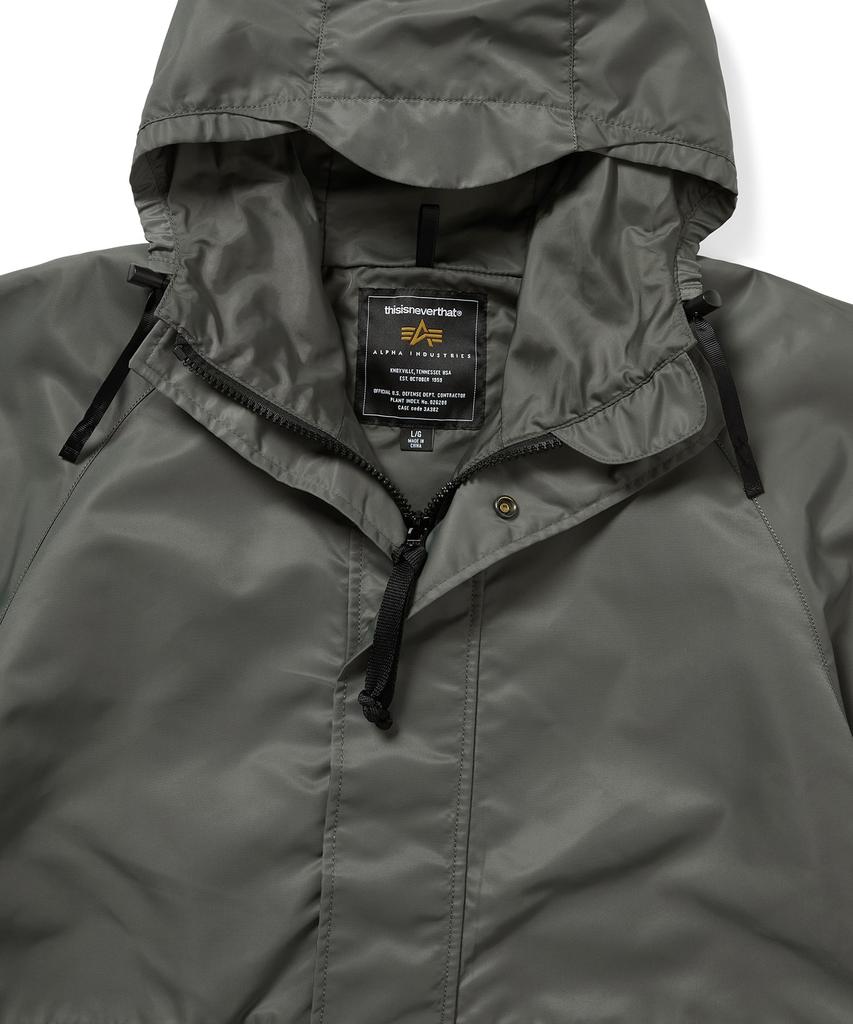 Thisisneverthat Tnt Alpha Cold Weather Parka Field Gray