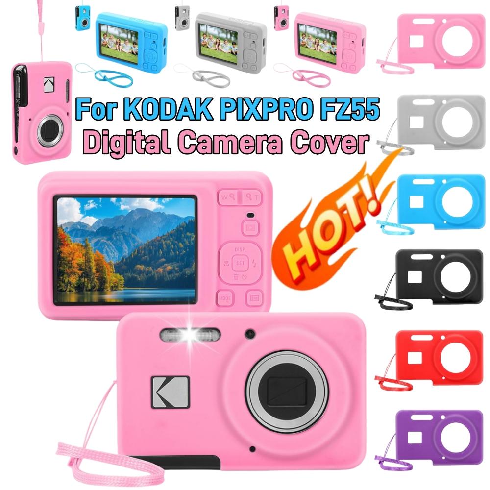 Pro digitální fotoaparát KODAK PIXPRO FZ55 Obal s popruhem Štíhlý brašna na fotoaparát Kryt těla fotoaparátu Ochranné pouzdro pro venkovní cestování