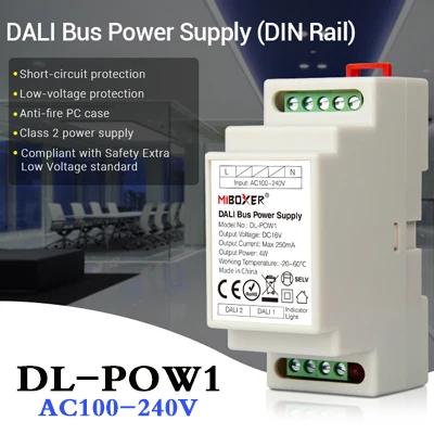 

DALI 5 IN 1 LED Controller DC12V 24V Dimmer Support DT8 Type RGBW RGB +CCT Output Mode Compatible MiBoxer DP1S/DP2S/DP3S/DL-POW1