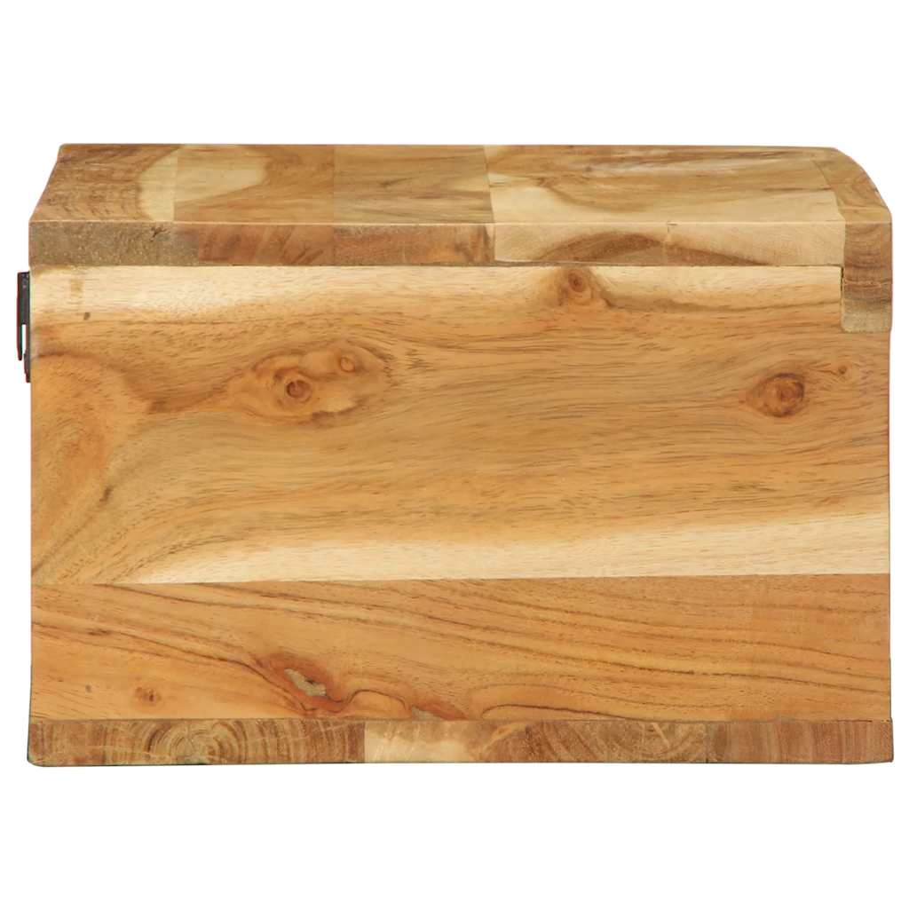 TV Wall Cabinet 60 X 30 X 19 Cm Solid Acacia Wood