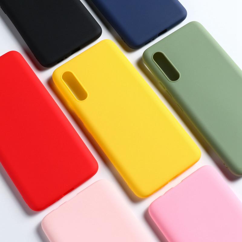 

Силиконовый чехол Мягкий матовый ТПУ XiaoMi Mi 10 10T 9 9T 8 Lite RedMi Note 9 9S 9A 9C POCO X3 NFC 7 8 8t
