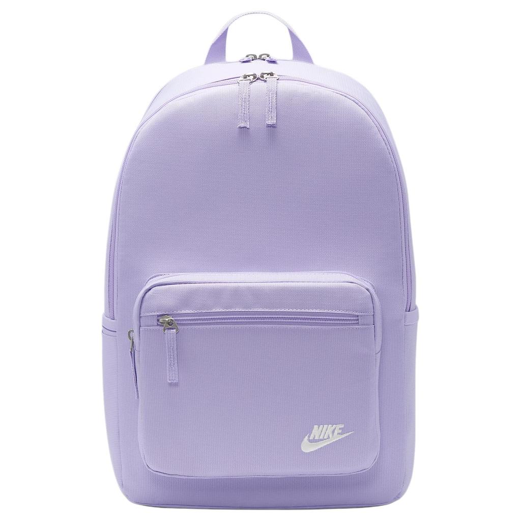 Nike Heritage Polyester Backpack Unisex Light Purple Casual DB3300-515