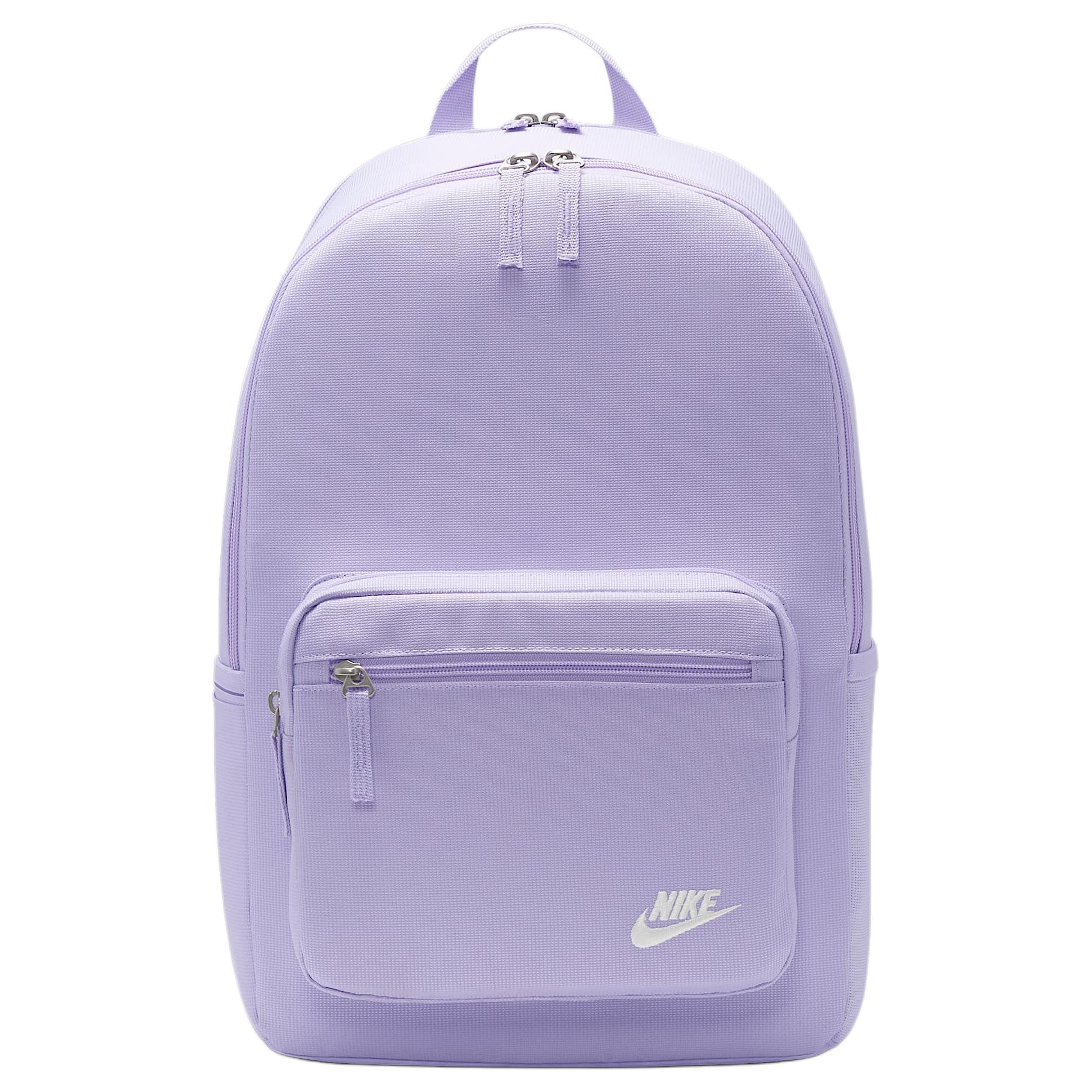 

Nike Heritage Polyester Backpack Unisex Light Purple Casual DB3300-515 светло-фиолетовый