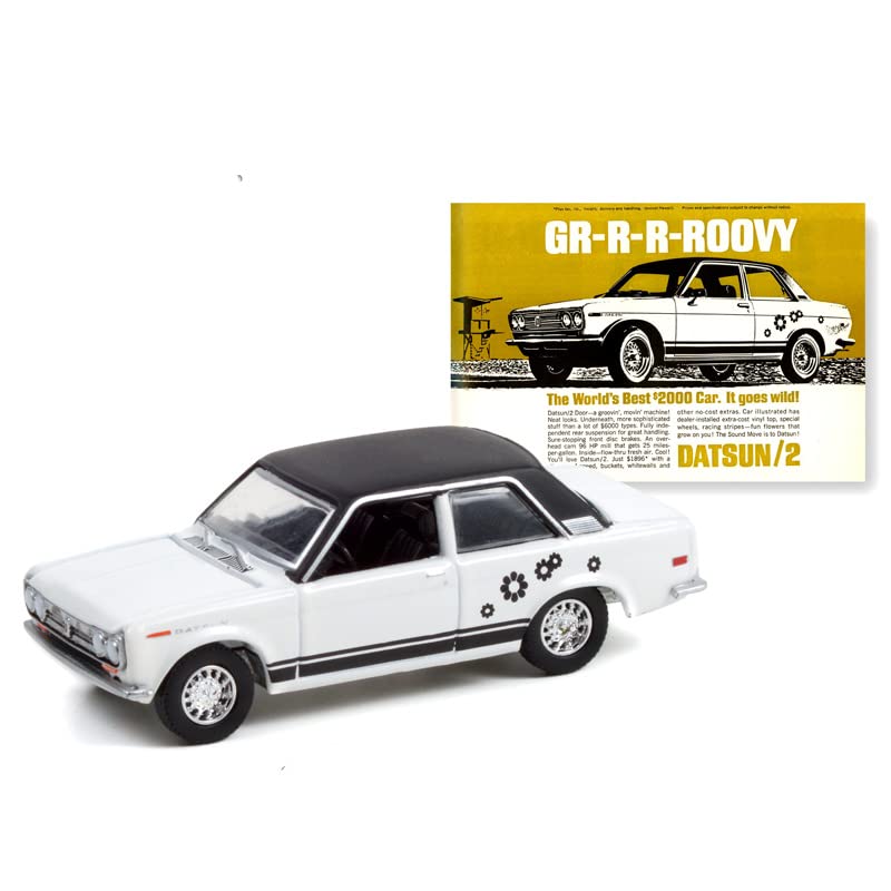 Greenlight Scale Vintage Ad Cars Series 6 1969 Datsun 510 164