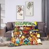 Toxic Avenger  Blanket Quality Warm Soft  Throw Blanket Winter Girls Boys Couch Bed Comfortable Bedspread