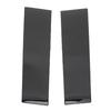 Car B Pillar Trim BB5Z7820555BB Gloss Black Front Door Driver and Passenger Side Replacement for Explorer 2011-2016