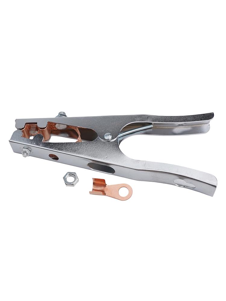 Heavy Duty Welding Ground Clamp for Reliable Grounding Compatible with MIG MMA TIG Welders Ergonomic for User Comfort