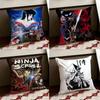 NNinja SScroll Game Cushion Cover Reversible Soft Durable Pillow Cover Home  Car MultiScene Use for Daily Comfort