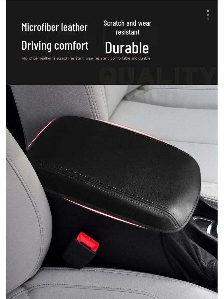 Zhonghua H530 Armrest Cover: Leather Pad for 2011-2017 Interior Modification