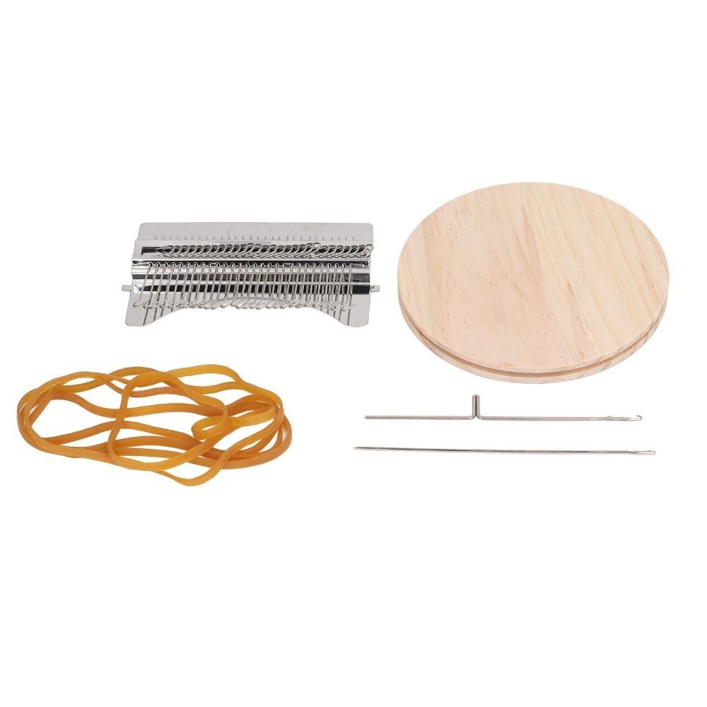 

Creative Mini Size Knitting Machine Portable 28 Needles Weaving Loom Handmade Compact Craft Machine Fabric Making