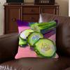 Fruit Pattern Cartoon Cushion Cover Pillowcase Upholstery Sofa Throw Pillow Home Decor Pillowcas