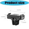 Magnetic Quick Release Base Foldable 2claw Interfaces With 1/4 Screw Hole For Action Cameras Stable & Durability