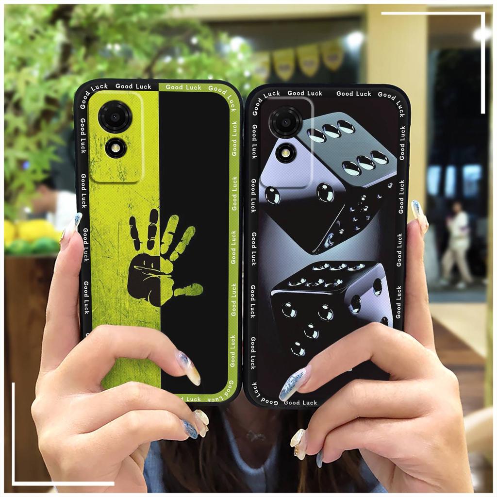 Back Cover Shockproof Phone Case For TCL 501/T433D Cartoon Fashion Design Silicone Soft Case Graffiti Protective Cute