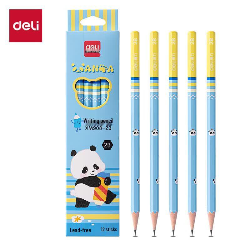Deli Panda Theme 2B Hexagonal Pencils