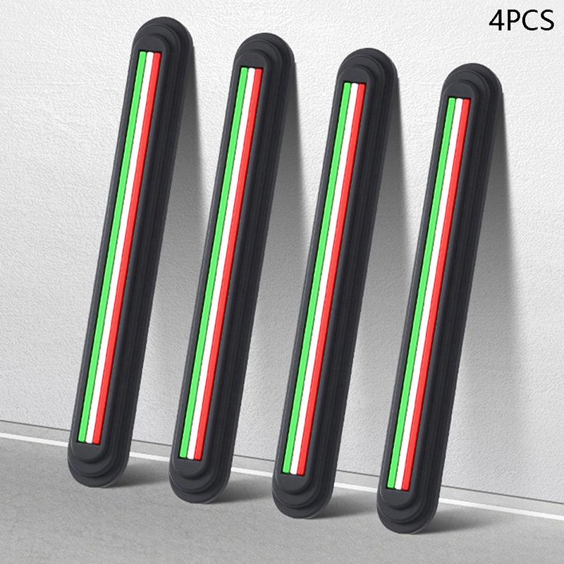 

4 шт. Стайлинг двери автомобиля, полоса против столкновений, утолщенный ПВХ-бампер, боковое зеркало заднего вида, наклейка с защитой от царапин A10