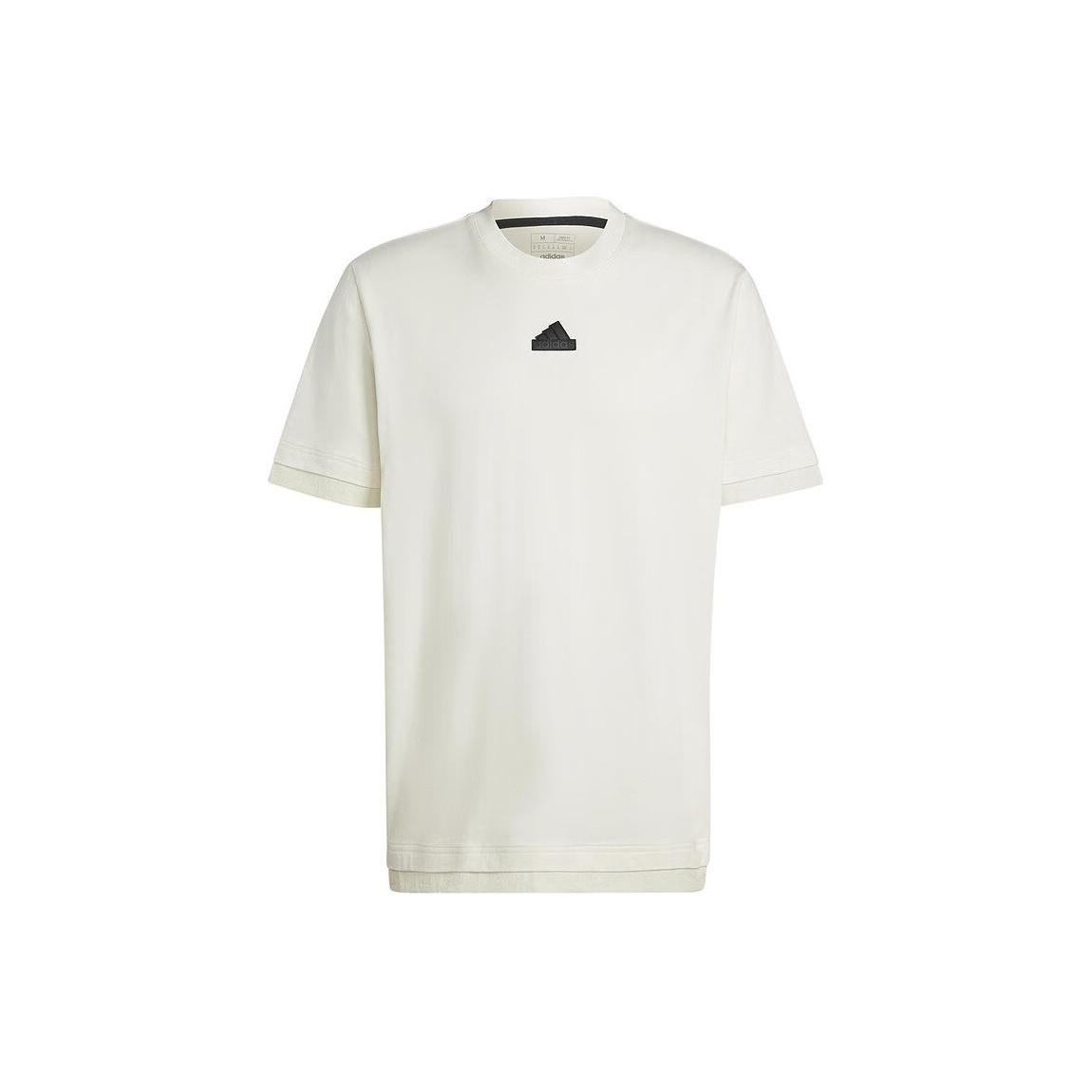 adidas City Escape Logo T-shirt Asia Sizing  White  Men s IR5173 XL