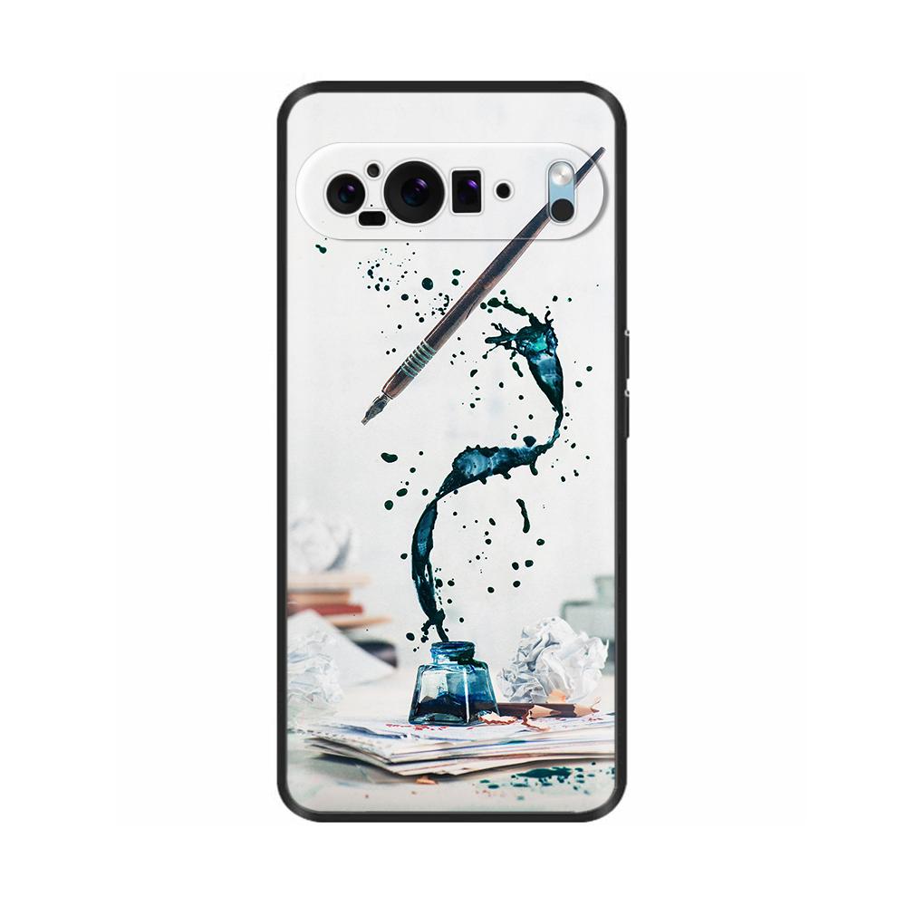 Hülle Für Google Pixel 10 Pro XL Modisches Design Weiches Silikon Matt Handyhülle Rückseite für Google Pixel10 Pro XL Hüllen Funda