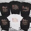 Personalised Hen Do Party Stag Do Team Bride Wedding Unisex Womens 100% Cotton T-shirt Mens Tees Top