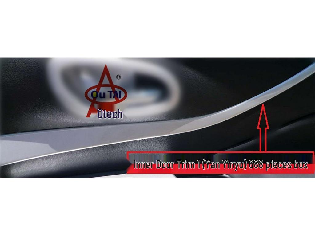 Otai Tundra Interior Armrest & Door Panel Trim Stickers for 18 Models