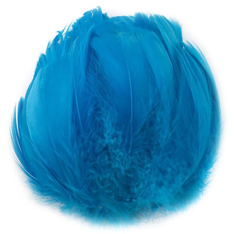 Colorful Party Feathers Craft Natural Goose Feather For Diy Home Decor White Wedding Feathers 100Pcs/Pack Garment Accessories