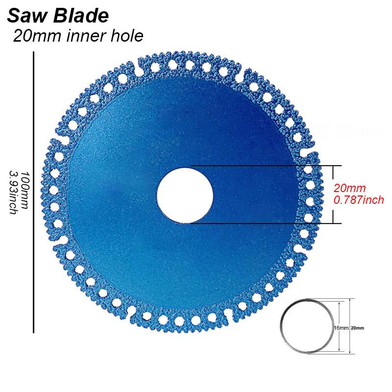 

Композитный пильный диск для резки угловая шлифовальная машина круговой диск алмазный многофункциональный керамическая плитка стекло дерево мрамор ПВХ кладка