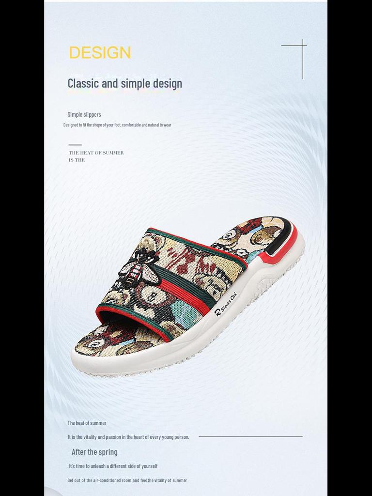 Pánské stylové letní sandály s měkkou podrážkou: Odolný, pohodlný a ideální pro vnitřní/venkovní použití.