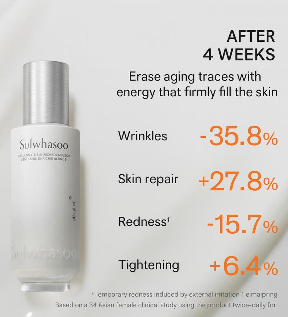 Sulwhasoo Ultimate S Obohacená voda 5ml*10 + Emulze 5ml*10