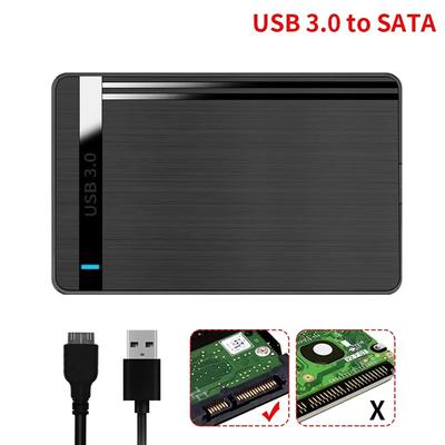 2,5 İnç Harici Sabit Disk Kutusu USB 3.0/2.0/Type C'den SATA'ya Sabit Disk Kılıfı SATA Type C HDD Kutusu Dizüstü Bilgisayar İçin