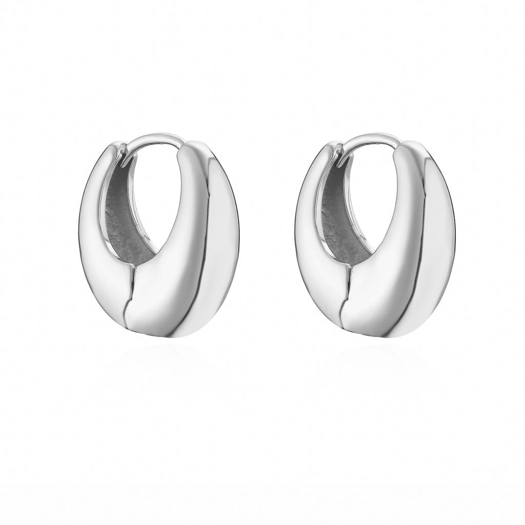 18K Gold Plated Brass Fashion Thick Round Circle Threads Textured Pearl Hoop Earrings for Women High Quality Zircon