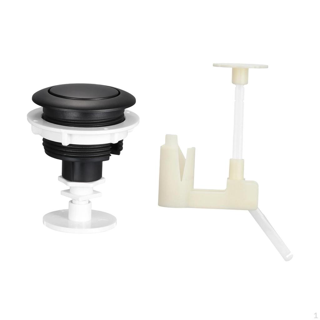 Toilet Flush Button Bathroom Accessories, Easy to Install, Water Tank for Bathroom,