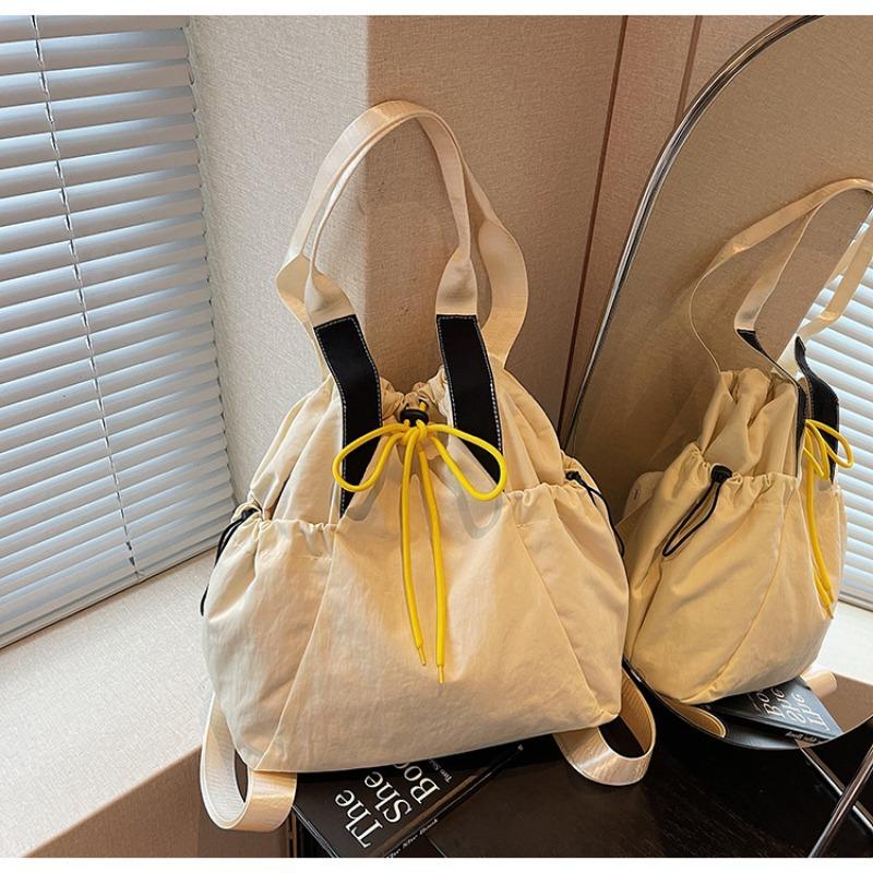 

Canvas tote bag women s large-capacity new autumn and winter leisure shoulder commuter bag multi-functional backpack