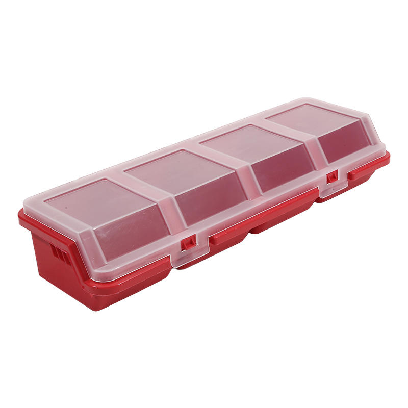 1/2/3/4/5PCS Multi-Compartment Plastic Tools Storage Box For Screws Parts Durable Hardware Jewelry Small Parts Toolbox Case