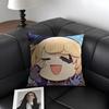 Fischl Cute Cute Genshin Impact Cushion Cover Natural Linen Organic Fabric Double-Sided Printing Sofa Home Decor Pillow Case