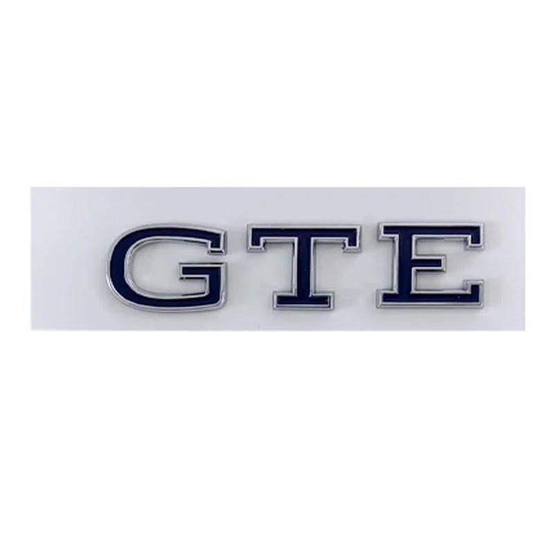 ABS Car Rear Trunk Emblem Fender Side Badge Sticker for Volkswagen VW New GTE GTI Logo T-ROC GOLF JETTA MK4 PASSAT Polo TOURAN DA0