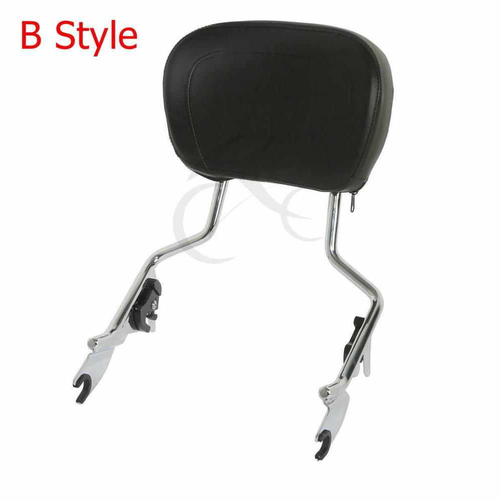 Abnehmbarer Sissy Bar Gepäckträger Docking Kit für Motorrad für Harley Touring Road King Road Glide Street Glide 2014-2024