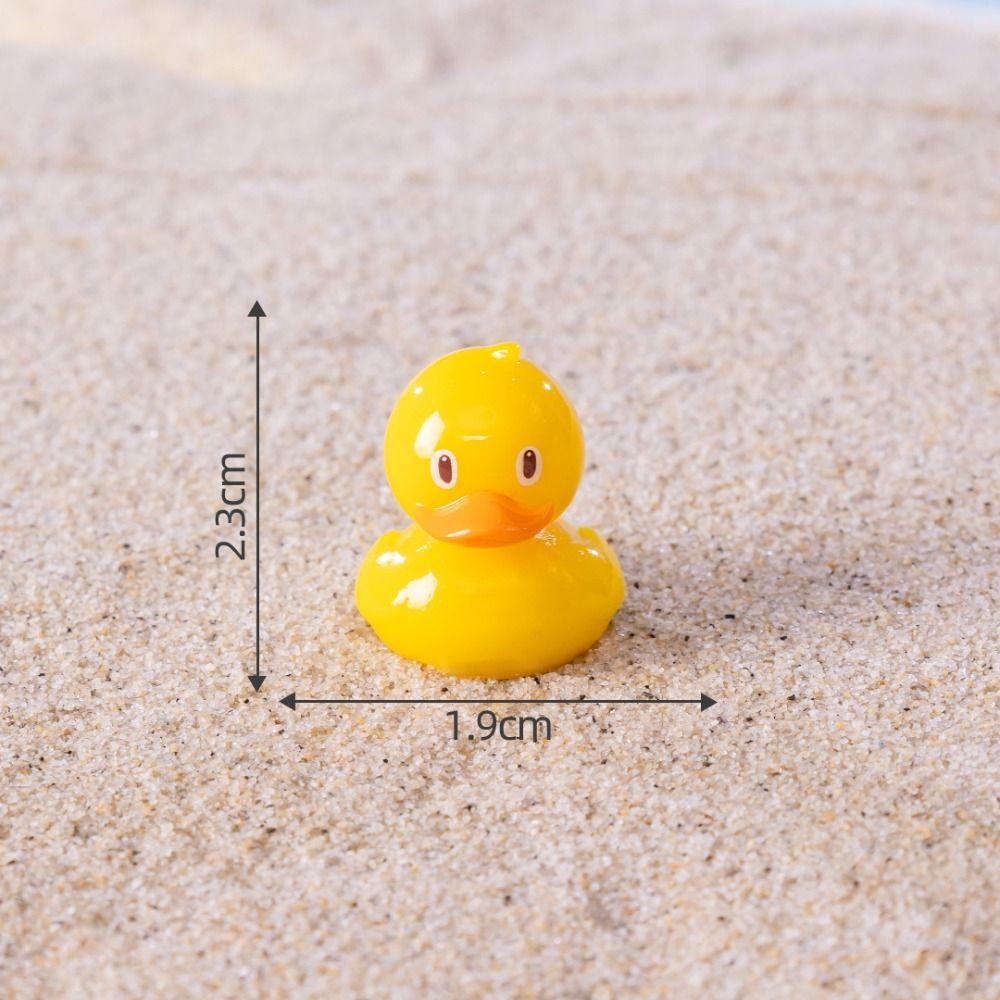 DIY Duck Figurines Miniature Cute Micro Landscape Decoration  Home Desktop Decor