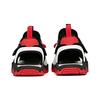 Anta Youth Breathable Mesh Sandals Kids sandals Black White Red A312126610A-2