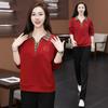 Women's Two-Piece Commuter Sports Suit: Long Sleeve Hoodie & Pants for Work, Shopping, Running, and Casual Wear.