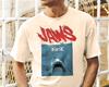 Jaws V8 T-Shirt Vintage 8 Colors Men's T-Shirt DTG Digital Print SIZES S M L XL 2XL 3XL 4XL 5XL