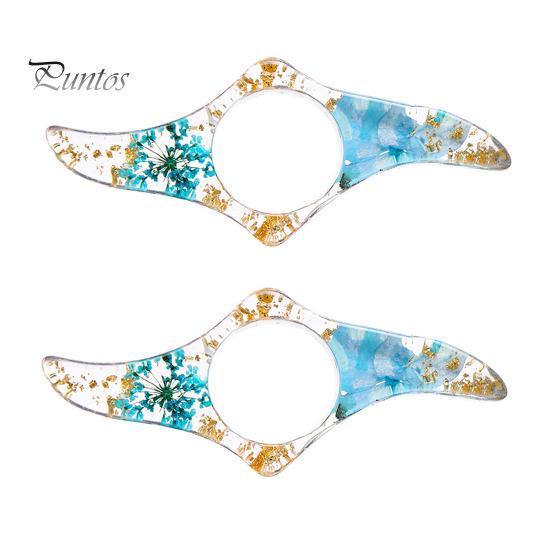 1Pc/2Pcs Book Page Holder Dried Flower Resin Thumb Ring Page Holder Flower Bookmark Reading Accessories for Book Lovers Readers